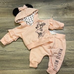 DISNEY BABY- Newborn Minnie Mouse Matching Set